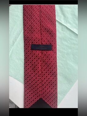 Vintage EUC Longchamp Floral  Pattern  Silk Tie Men’s Necktie Made In Italy